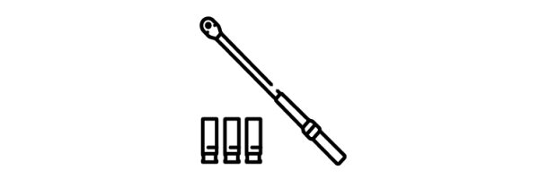 Juego de llaves de tubo de 216 piezas