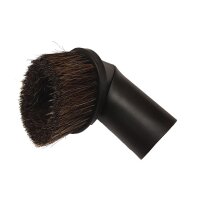Fittings brush natural hair rotatable 35mm