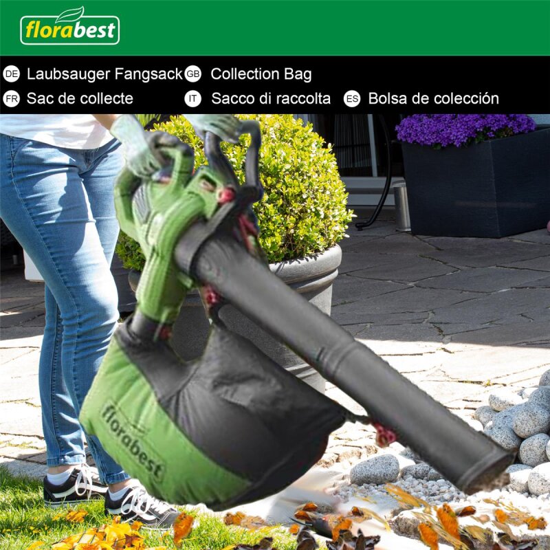 Florabest Leaf Bag 45L for LIDL 3in1 Electric Leaf Blower FLS 3000