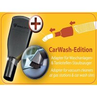 Auto Staubsauger Düsen Set detailmate mit Car Wash Adapter für Tankstellen + SB Waschplatz Sauger