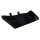 Side discharge flap