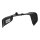 Side discharge flap