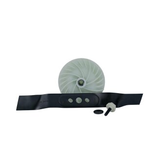 Replacement blade set 42 cm, suitable for Hanseatic lawn mower ERM 1642 I