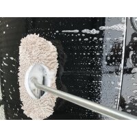 Microfibre brush cover suitable for KÄRCHER high pressure cleaner SOFT washing brush cross 2.640-590 (brush not included)