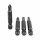 4 punte di vite da 50mm, S2, PH2, PH1, TX25
