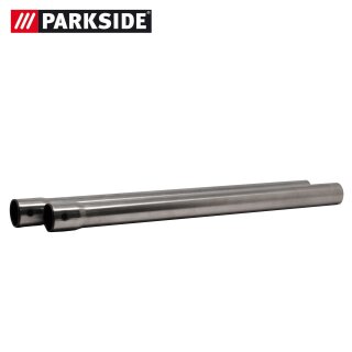 Parkside 2pcs suction tube, stainless steel