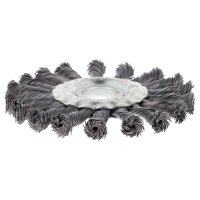 Brosse à disques torsadée