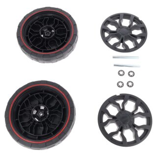 Jeu de 2 roues arrière 16,5cm