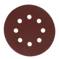 Sandpaper 125mm Velcro set K60/80/120/240