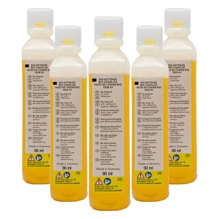 Kettenöl Bio Raps 5 Flaschen (je 90 ml)