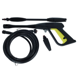 Spray gun set ( gun, high pressure hose and nozzles, all old parts must be replaced!)