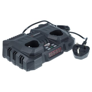 Caricabatterie doppio rapido Parkside 12V 4,5 Ah 2x12V PDSLG 12 A1 versione UK per dispositivi della famiglia Parkside X 12V