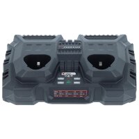 Caricabatterie doppio rapido Parkside 12V 4,5 Ah 2x12V PDSLG 12 A1 versione UK per dispositivi della famiglia Parkside X 12V