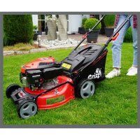 B-Ware Grizzly Tools Benzin Rasenmäher BRM 4213-22