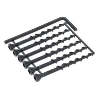 Mounting screws for charging station