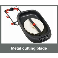 B-Ware: Grizzly Tools Elektro Luftkissen Mulchmäher ERM 1600 34 L
