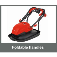 B-Ware: Grizzly Tools Elektro Luftkissen Mulchmäher ERM 1600 34 L