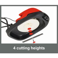 B-Ware: Grizzly Tools Elektro Luftkissen Mulchmäher ERM 1600 34 L