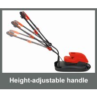 B-Ware: Grizzly Tools Elektro Luftkissen Mulchmäher ERM 1600 34 L