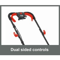 B-Ware: Grizzly Tools Elektro Luftkissen Mulchmäher ERM 1600 34 L
