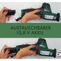 Akku Astsäge AAS 1080 inkl. 10 Sägeblätter B-Ware